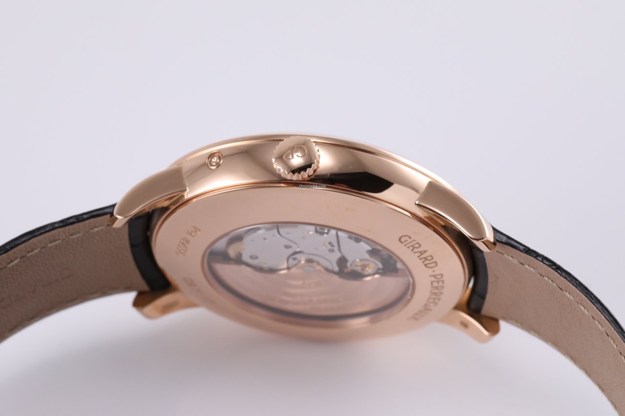 Girard Perregaux 1966 Mens watch Unisex Automatic Rose gold 49556-52-131-bb6c Replica 4