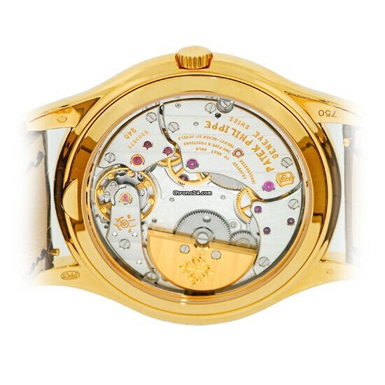 Patek Philippe Perpetual Calendar Mens watch Unisex Automatic Yellow gold 5140 J Replica 4