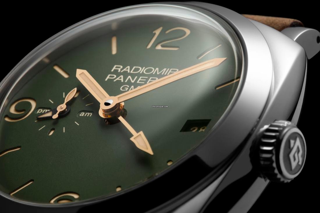 IMG_9081 Panerai Radiomir GMT Mens watch Unisex Automatic Steel PAM 00999 Replica 4