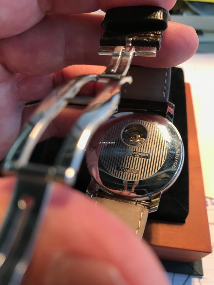 IMG_9081 Baume & Mercier Classima Mens watch Unisex Automatic Steel 65558 N4588360 Replica 4