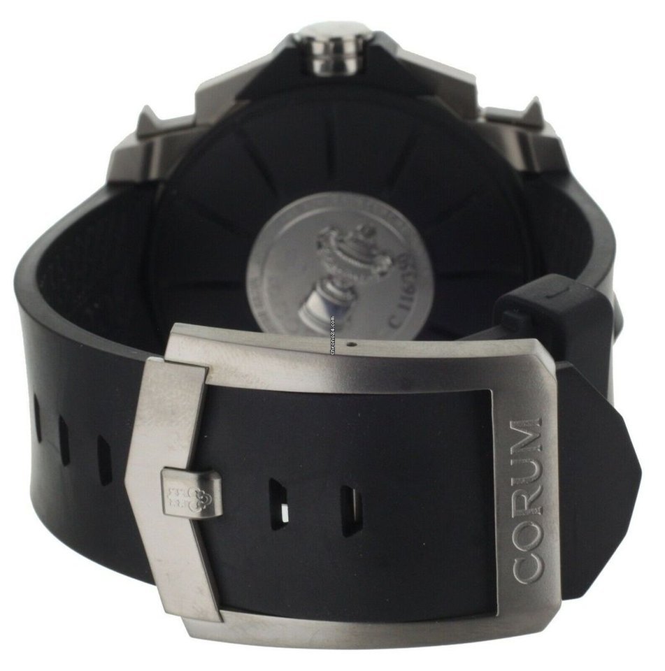 IMG_9081 Corum Admirals Cup Challenger Mens watch Unisex Automatic Titanium 753.935.06 0371AN52 Replica 4