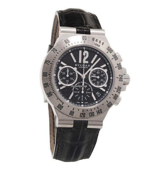 IMG_9081 Bulgari Diagono Mens watch Unisex Automatic Steel CH 40 S TA Replica 4
