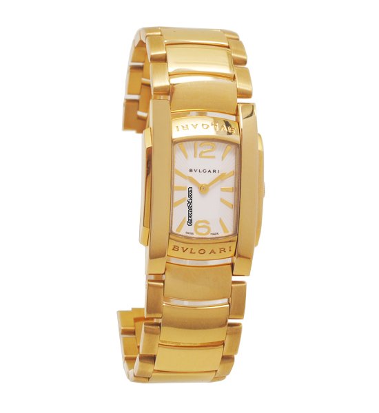 IMG_9081 Bulgari Assioma Womens watch Quartz Yellow gold AA31G Replica 4