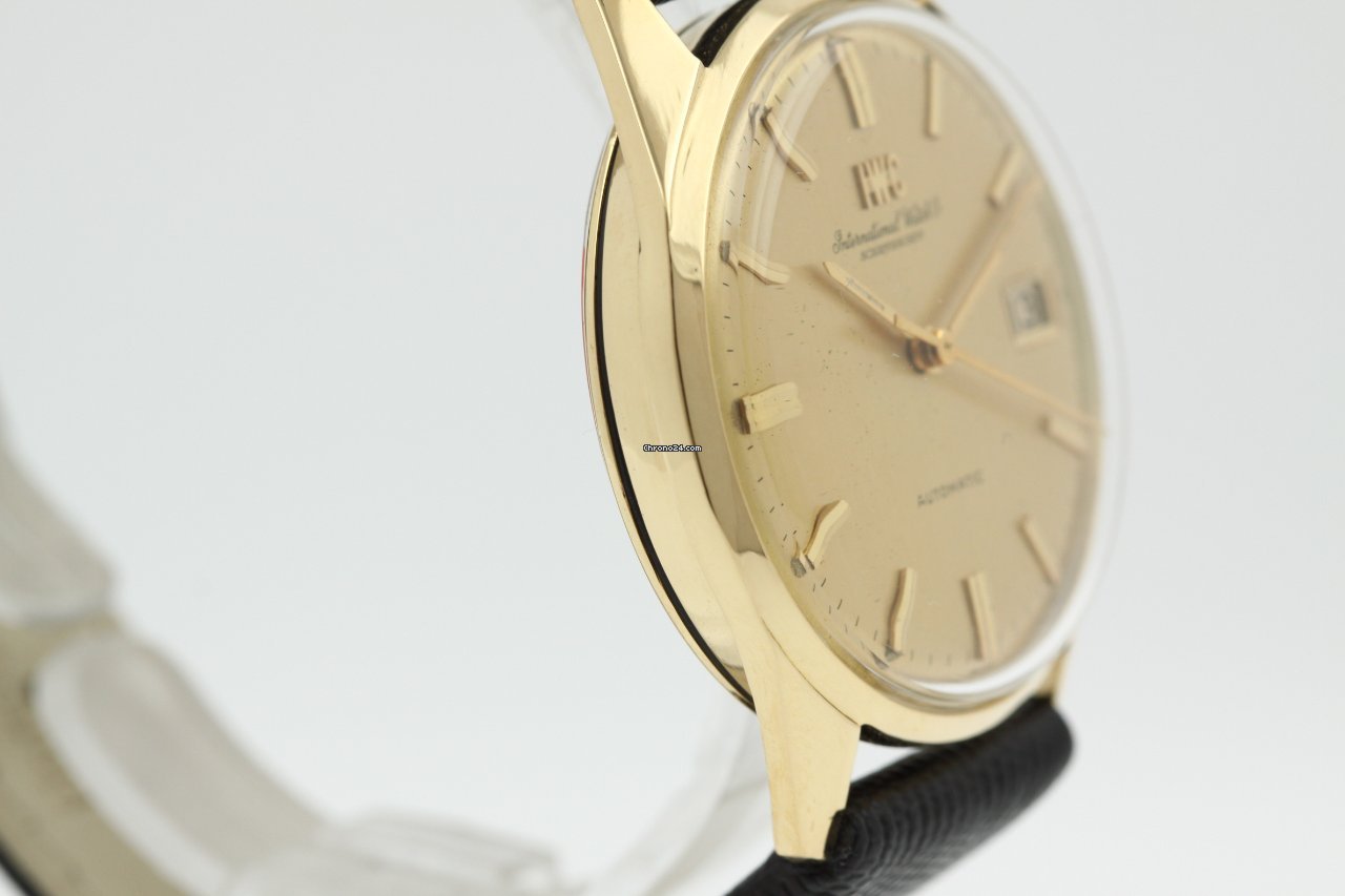IMG_9081 IWC Mens watch Unisex Automatic Yellow gold 1810 Replica 4