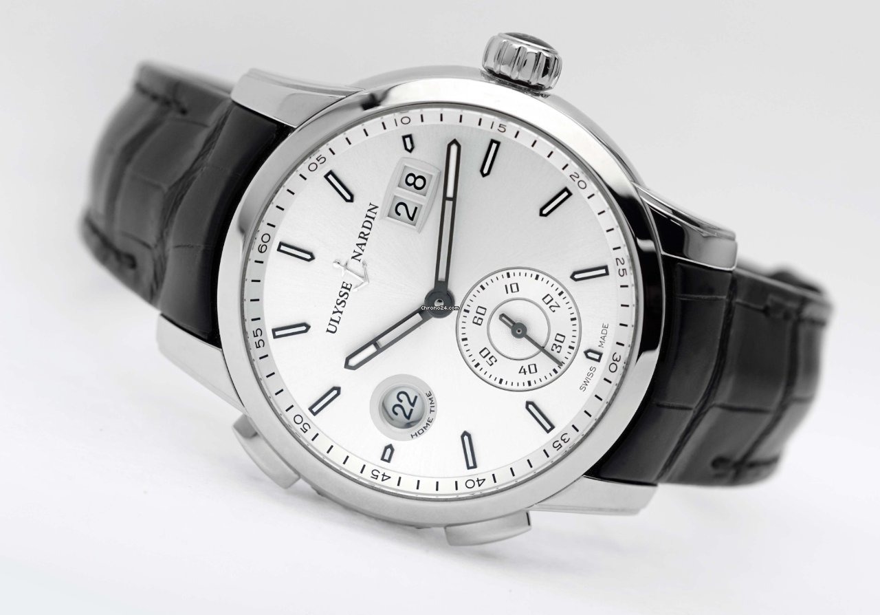 IMG_9081 Ulysse Nardin Dual Time Mens watch Unisex Automatic Steel U3343-126 912 Replica 4