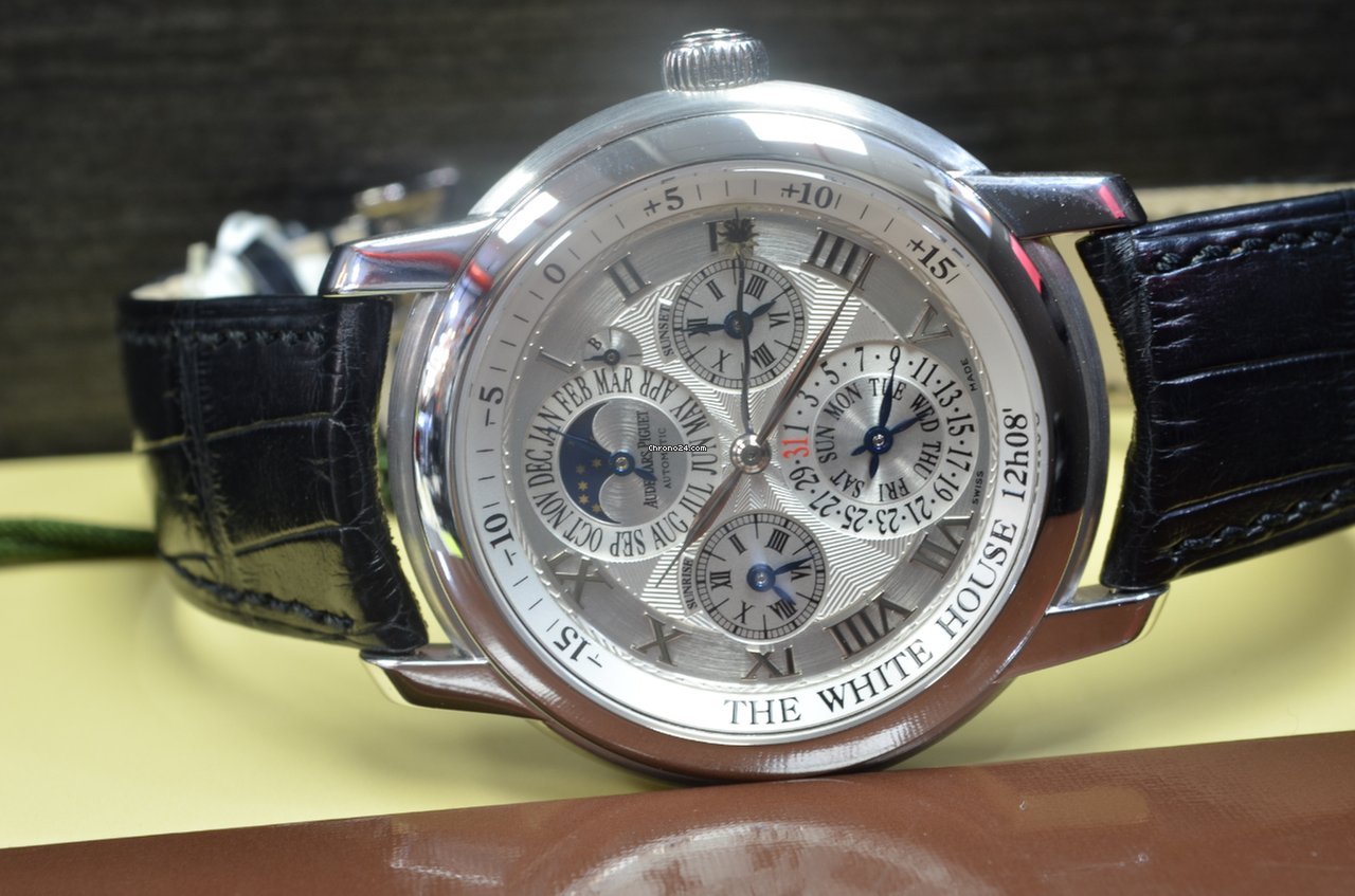 IMG_9081 Audemars Piguet Jules Audemars Mens watch Unisex Automatic White gold jules audemars 26258BC.OO.D002CR.01057 Replica 4