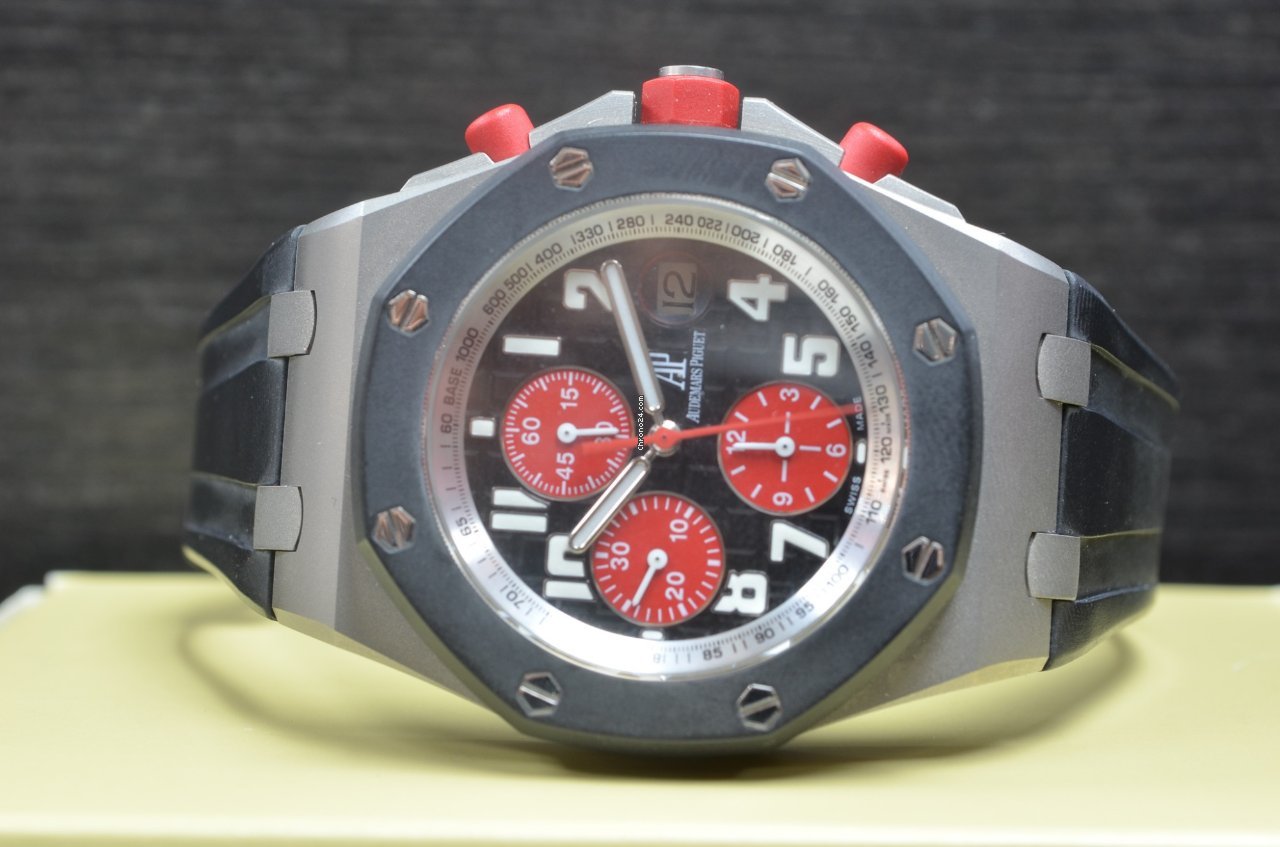 IMG_9081 Audemars Piguet Royal Oak Offshore Mens watch Unisex Automatic Titanium 26278IK.GG.D002CA.01 Replica 4