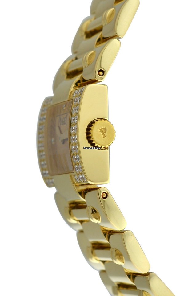 IMG_9081 Piaget Dancer Womens watch Quartz Yellow gold 50011 Replica 4