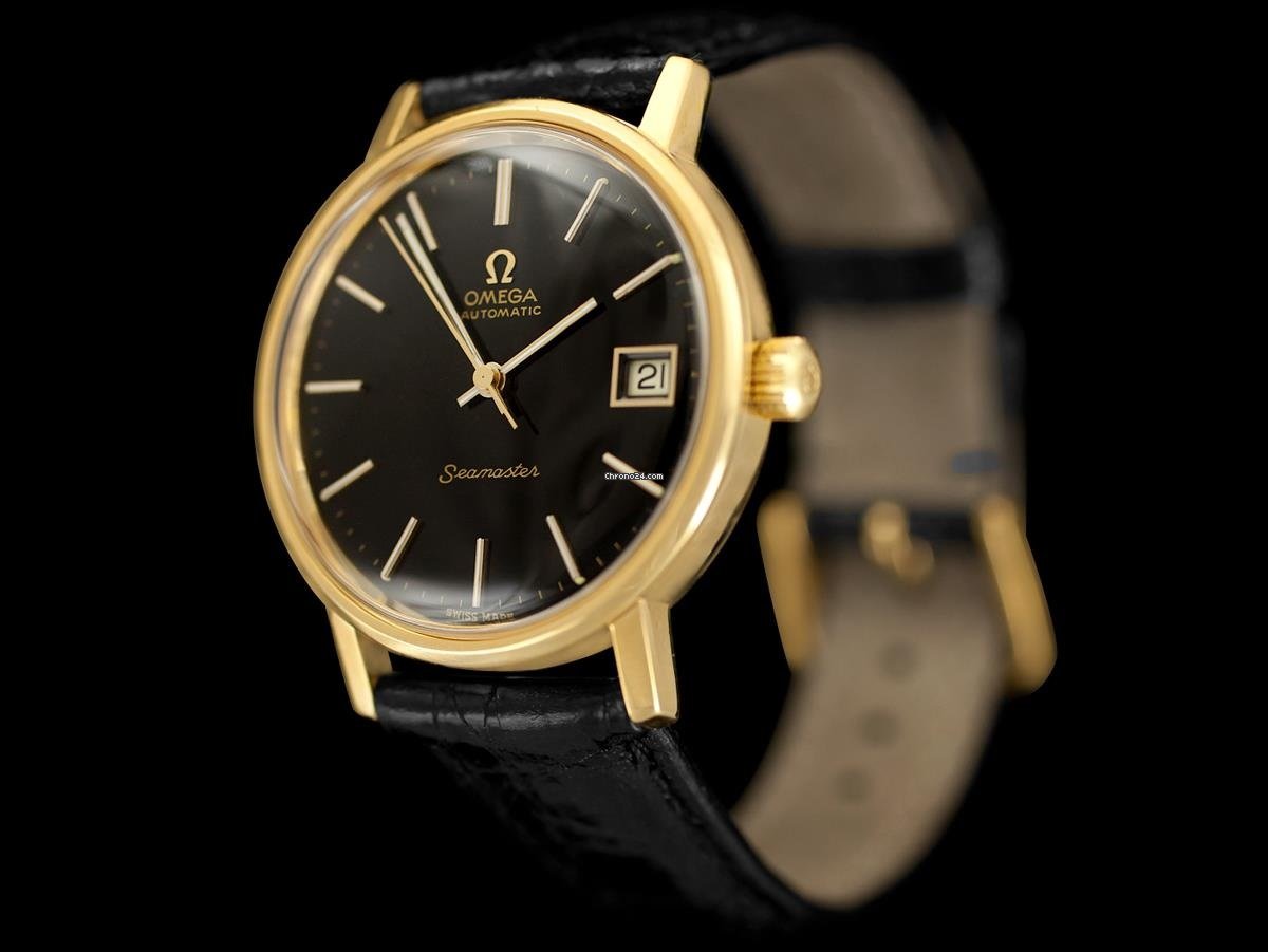 IMG_9081 Omega Seamaster Mens watch Unisex Automatic Gold Steel 7736R Replica 4