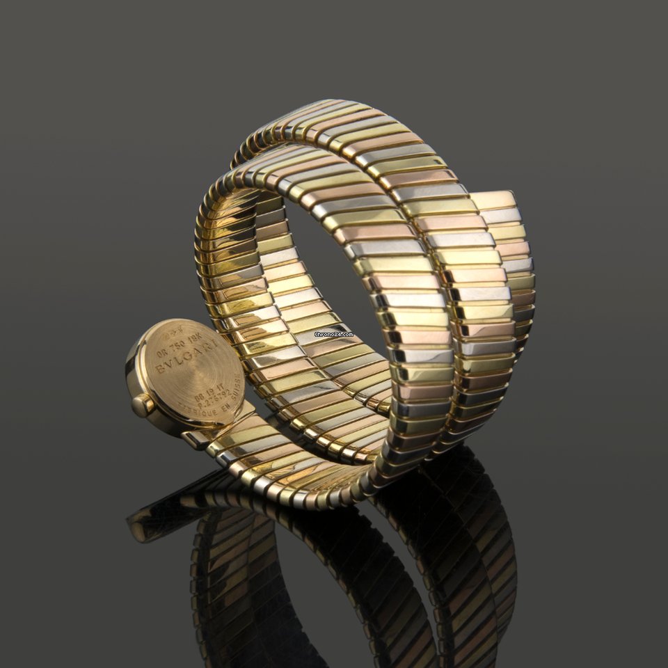 IMG_9081 Bulgari Bulgari Womens watch Quartz Yellow gold BB 19 1T Replica 4