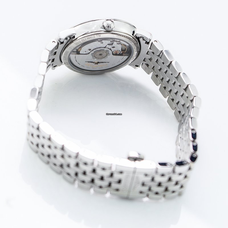 Longines Elegant Mens watch Unisex Automatic Steel L48094576 Replica 4