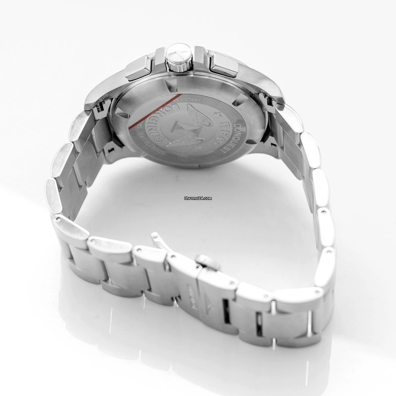 IMG_9081 Longines Conquest Mens watch Unisex Quartz Steel L37274766 Replica 4