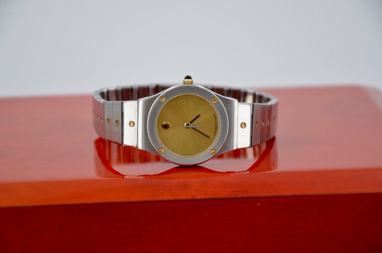IMG_9081 Zenith Womens watch Quartz Gold Steel 59.0010.104 Replica 4