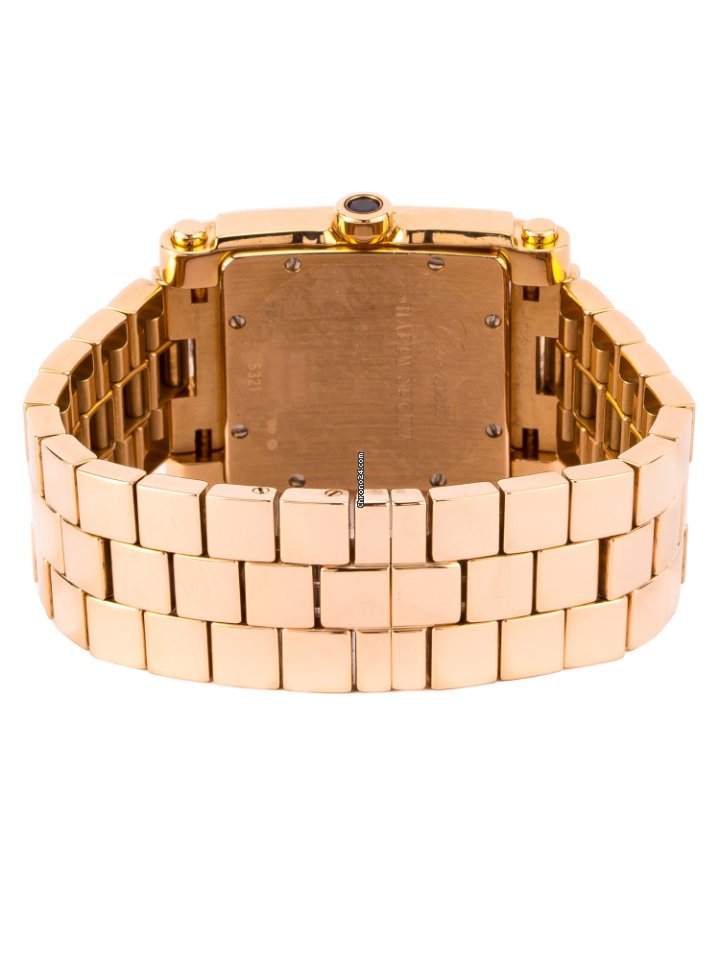 IMG_9081 Chopard Happy Sport Mens watch Unisex Quartz Rose gold 275322-5002 Replica 4