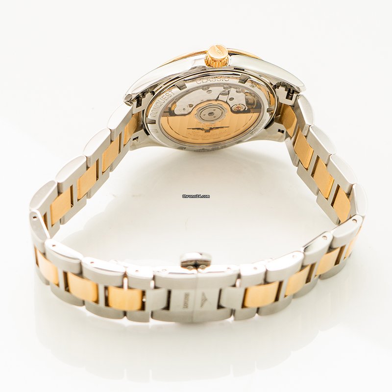 IMG_9081 Longines Conquest Classic Womens watch Automatic Steel L23855767 Replica 4