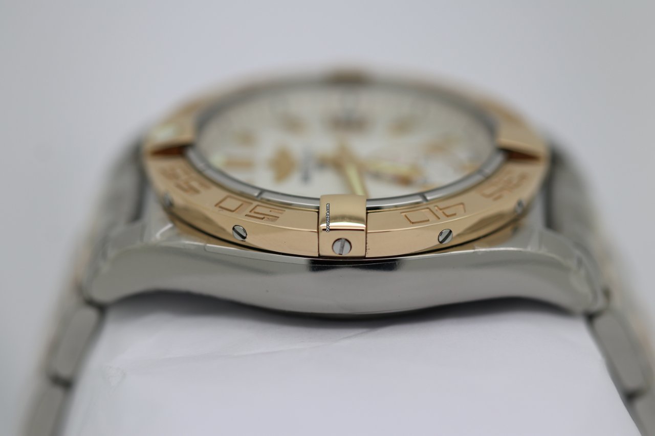 Breitling Galactic 36 Womens watch Automatic Gold Steel C37330121A1C1 Replica 4