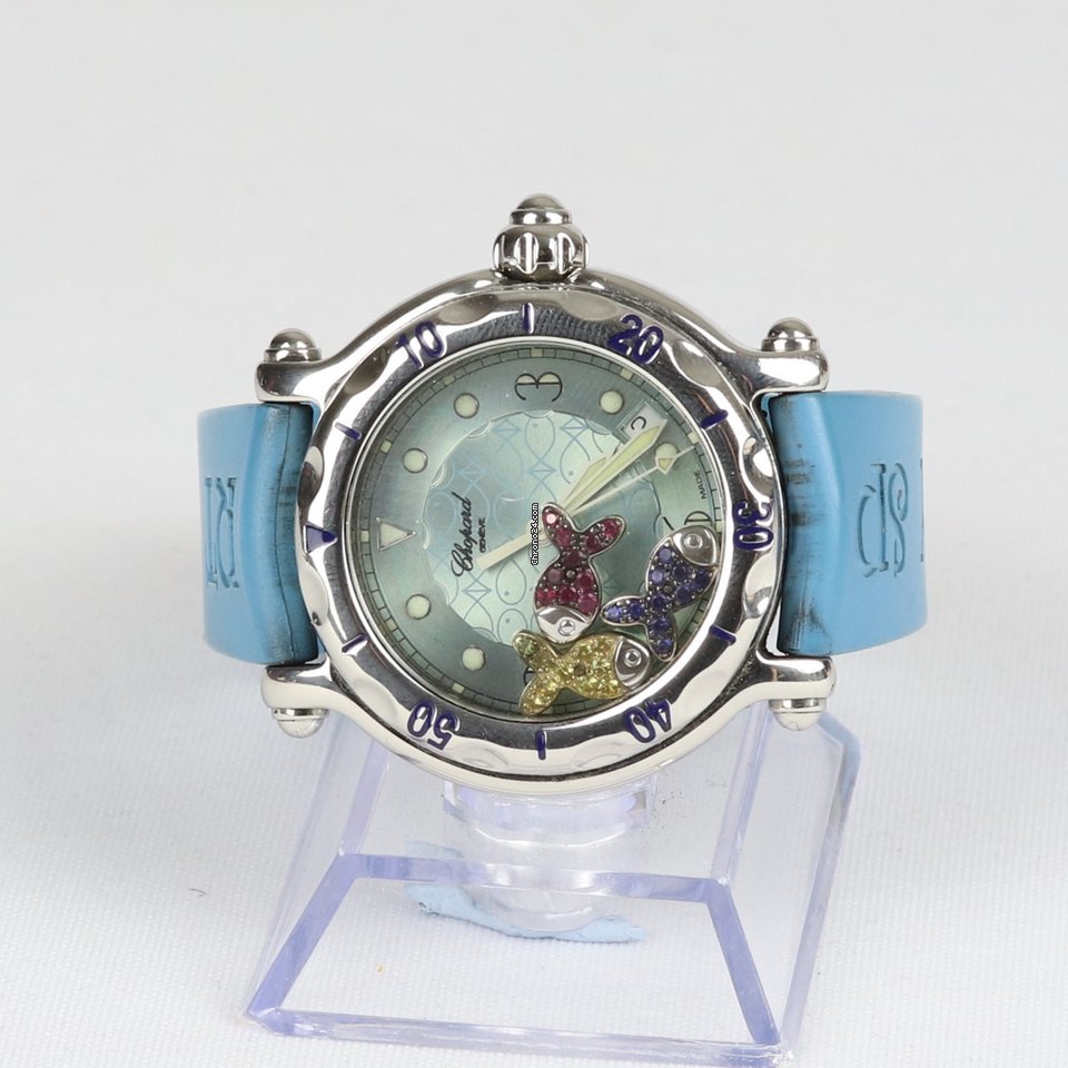 IMG_9081 Chopard Happy Sport Womens watch Quartz Steel 28 8347 Replica 4