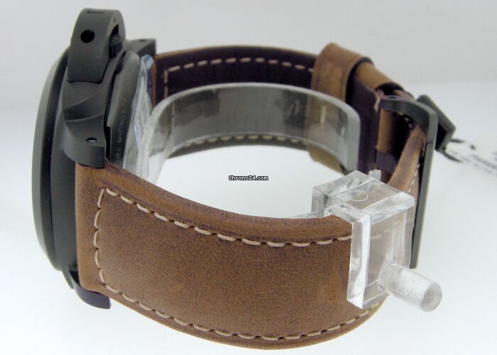 IMG_9081 Panerai Luminor 1950 3 Days Chrono Flyback Mens watch Unisex Automatic Ceramic PAM00580 Replica 4