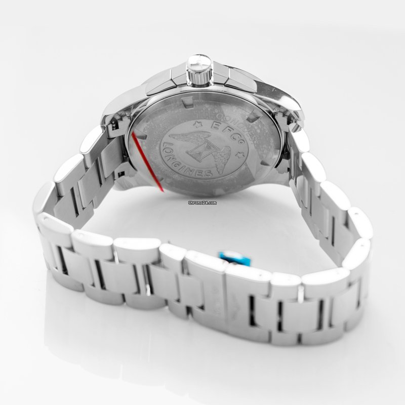 IMG_9081 Longines Conquest Mens watch Unisex Quartz Steel L38004566 Replica 4
