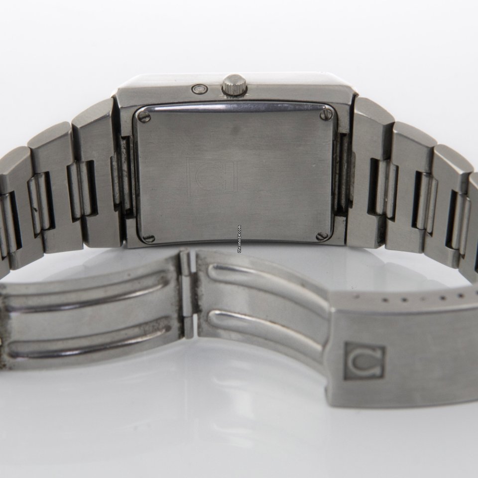 IMG_9081 Omega Constellation Quartz Mens watch Unisex Quartz Steel 198.0082 Replica 4