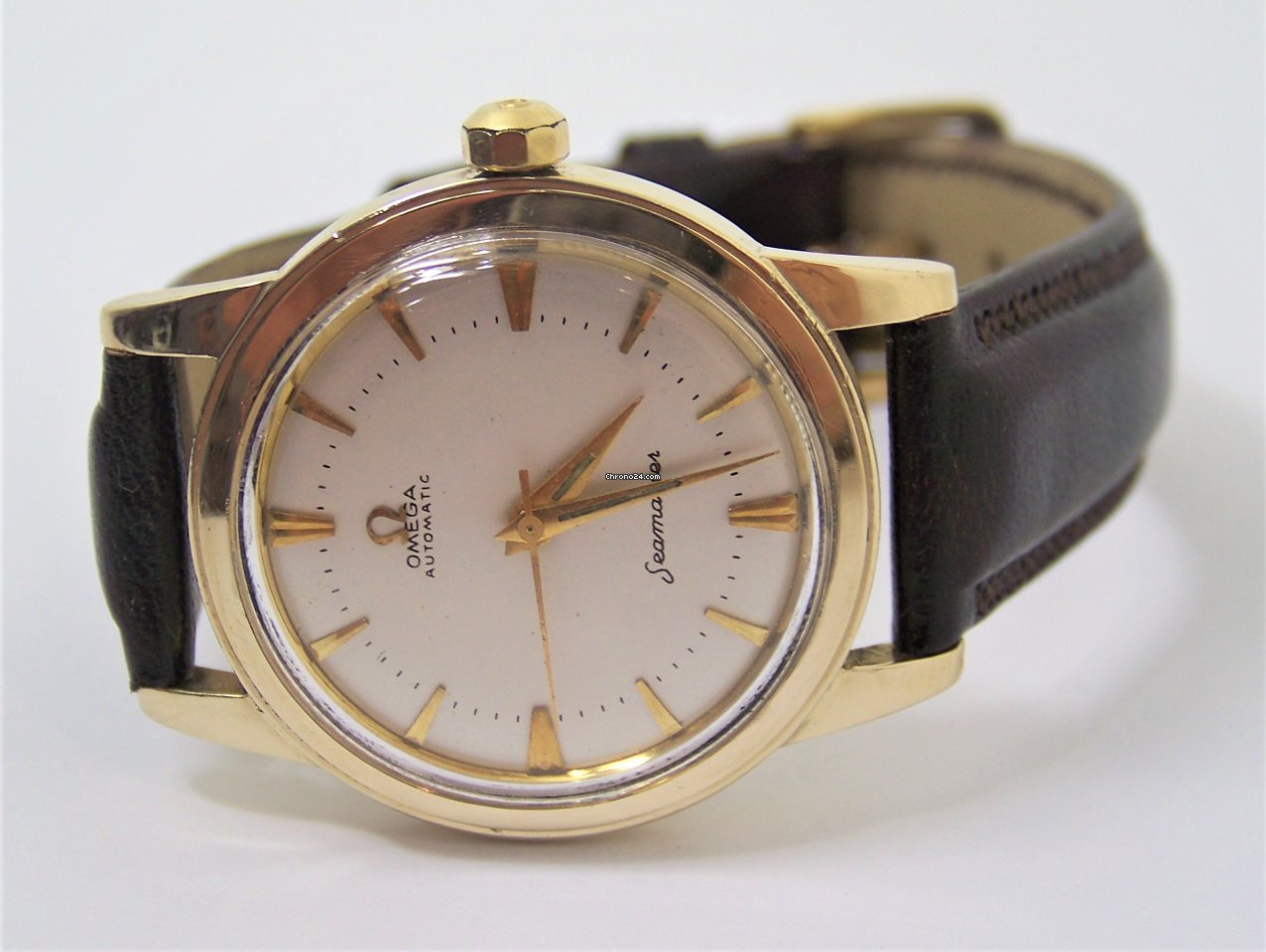 Omega Seamaster Mens watch Unisex Automatic Yellow gold GX6546 Replica 4