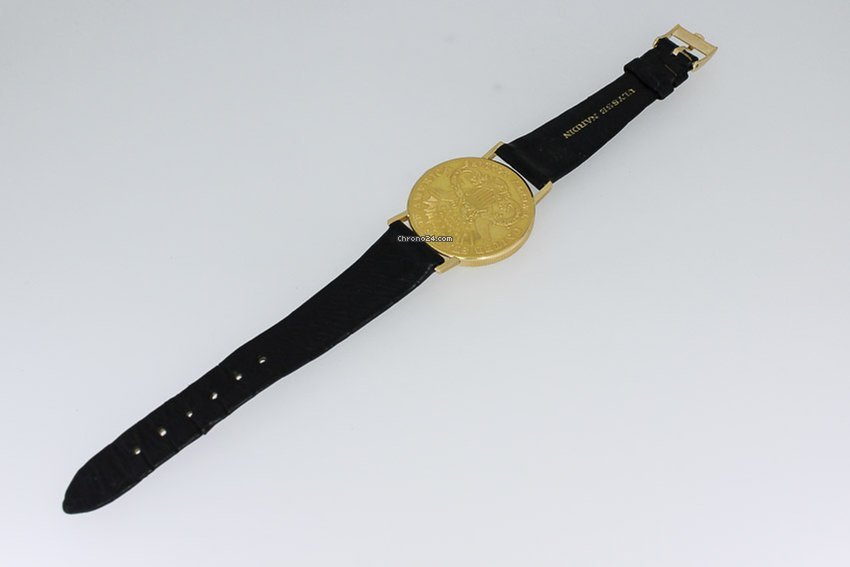IMG_9081 Ulysse Nardin Mens watch Unisex Manual winding Yellow gold 10264-1 Replica 4