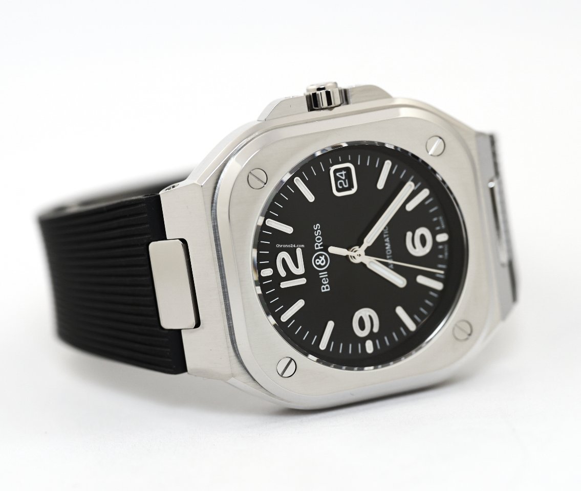 IMG_9081 Bell & Ross BR 05 Mens watch Unisex Automatic Steel BR05A-BL-ST SRB Replica 4