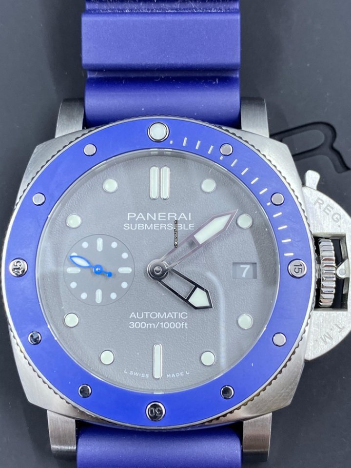 IMG_9081 Panerai Luminor Submersible Mens watch Unisex Automatic Steel PAM 00959 Replica 4