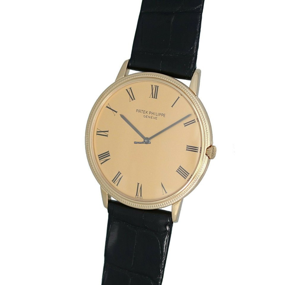 IMG_9081 Patek Philippe Calatrava Mens watch Unisex Manual winding Yellow gold 3590 Replica 4