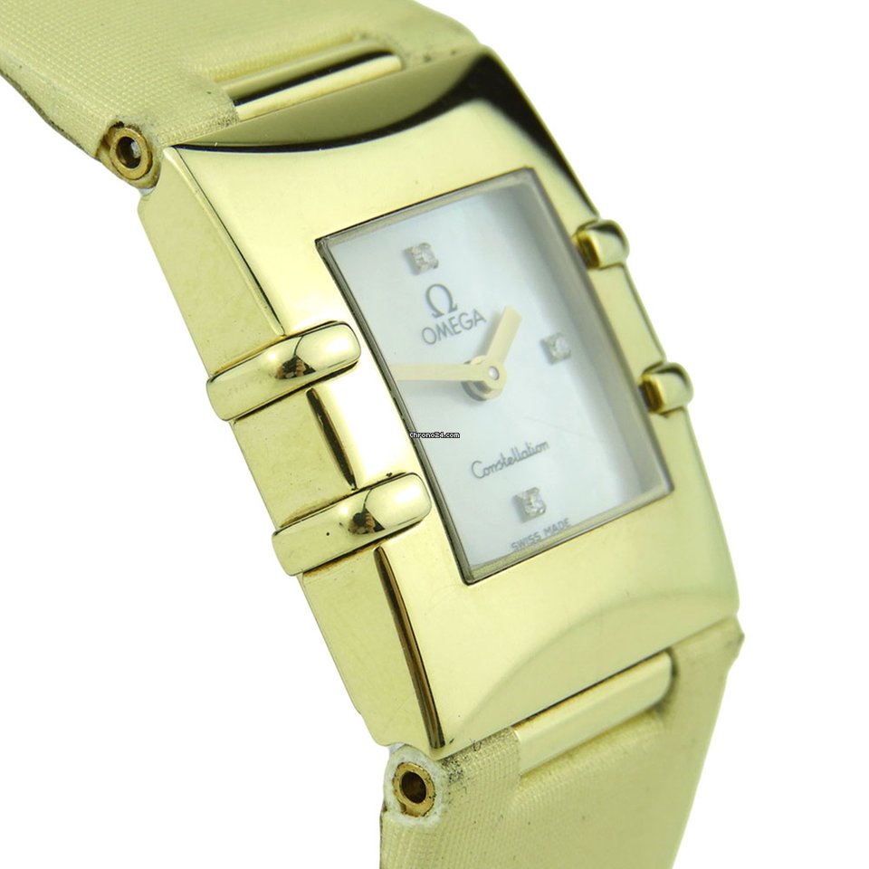 IMG_9081 Omega Constellation Quartz Womens watch Quartz Yellow gold 1631.77.60 Replica 4