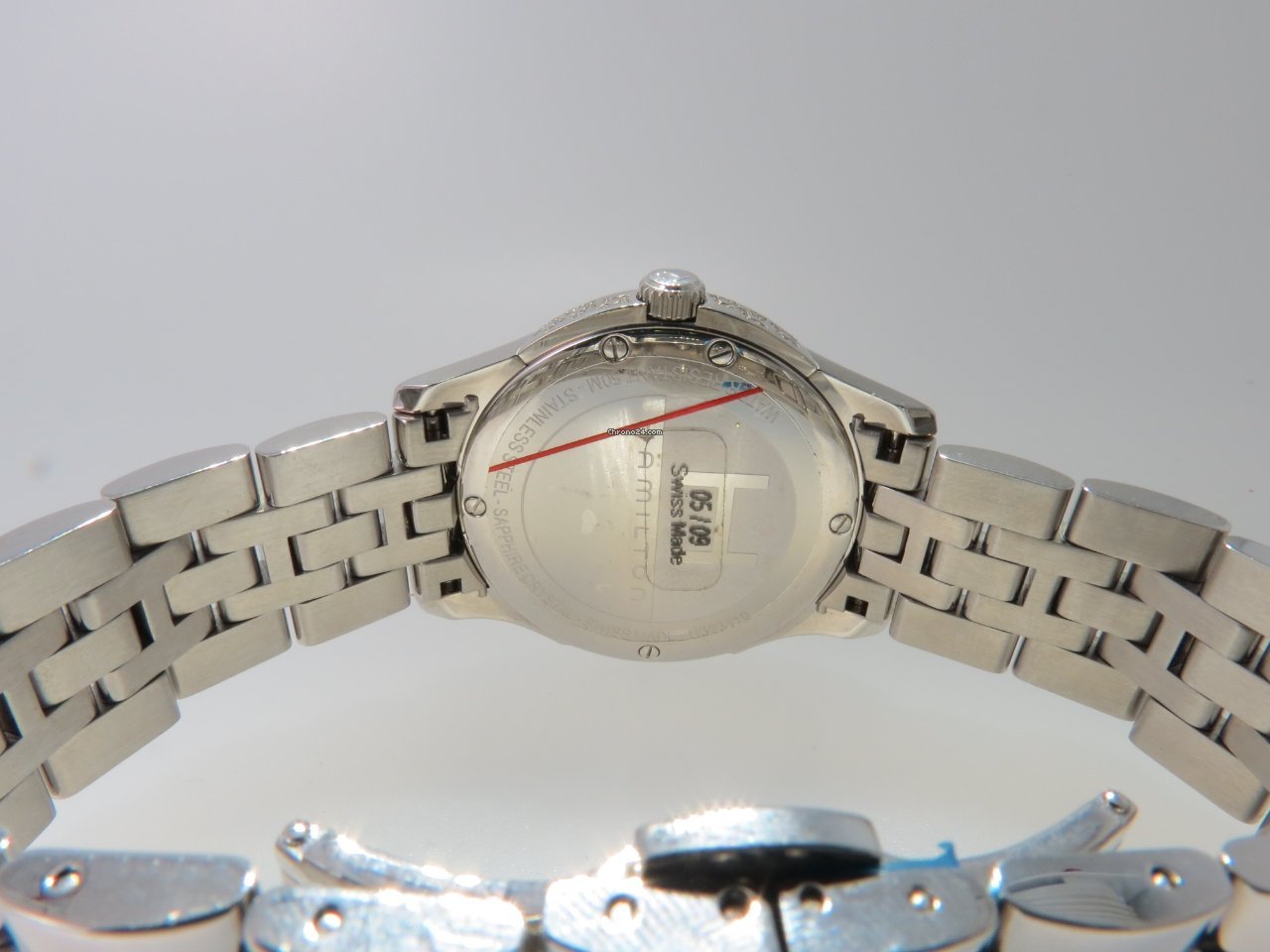 Hamilton Jazzmaster Mens watch Unisex Quartz Steel H32311135 Replica 4