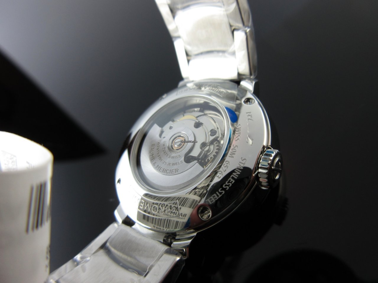 IMG_9081 Baume & Mercier Promesse Womens watch Automatic Steel MOA10182 Replica 4