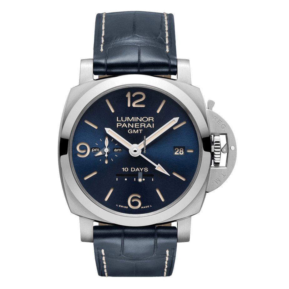 Panerai Luminor 1950 10 Days GMT Mens watch Unisex Automatic Steel Pam00986 Replica 4