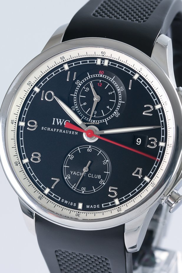 IMG_9081 IWC Portuguese Yacht Club Chronograph Mens watch Unisex Automatic Steel IW3902-10 Replica 4