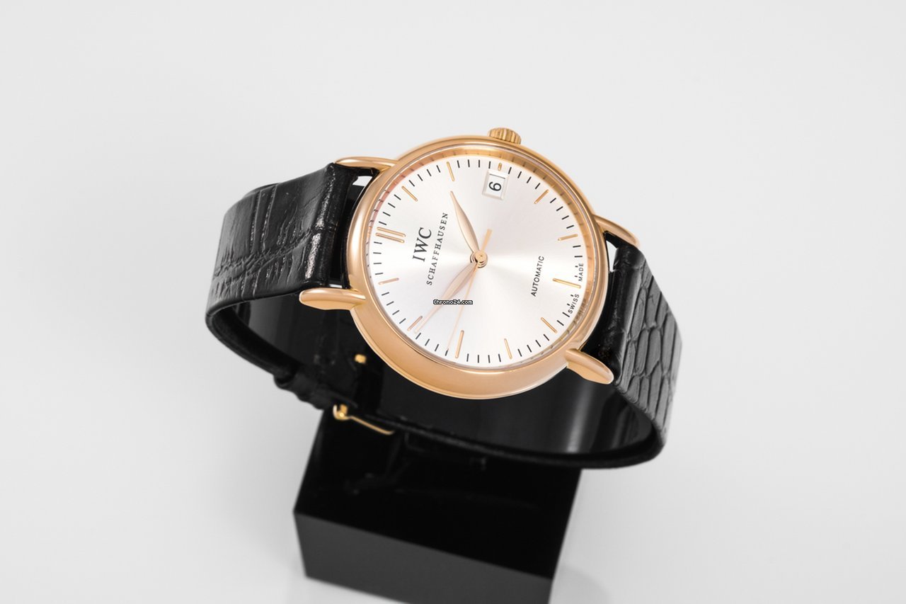 IWC Portofino Mens watch Unisex Automatic Rose gold IW356403 Replica 4