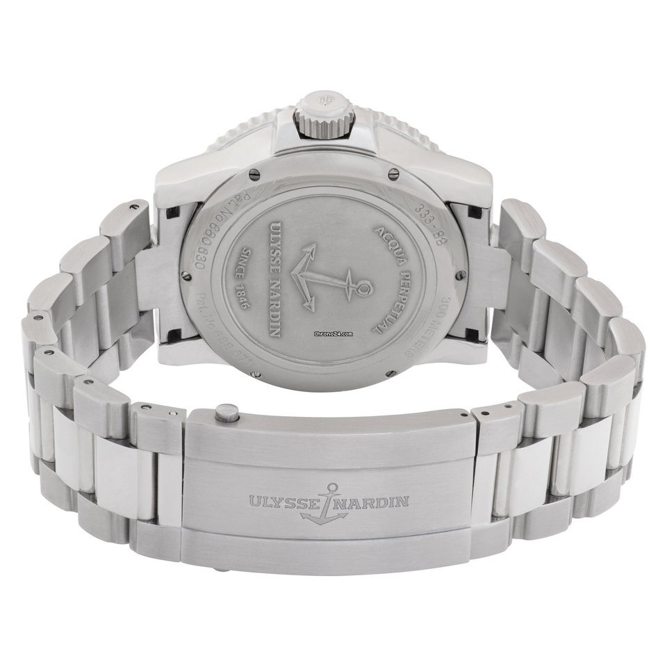 IMG_9081 Ulysse Nardin Marine Mens watch Unisex Automatic Steel 333-88-3 92 Replica 4