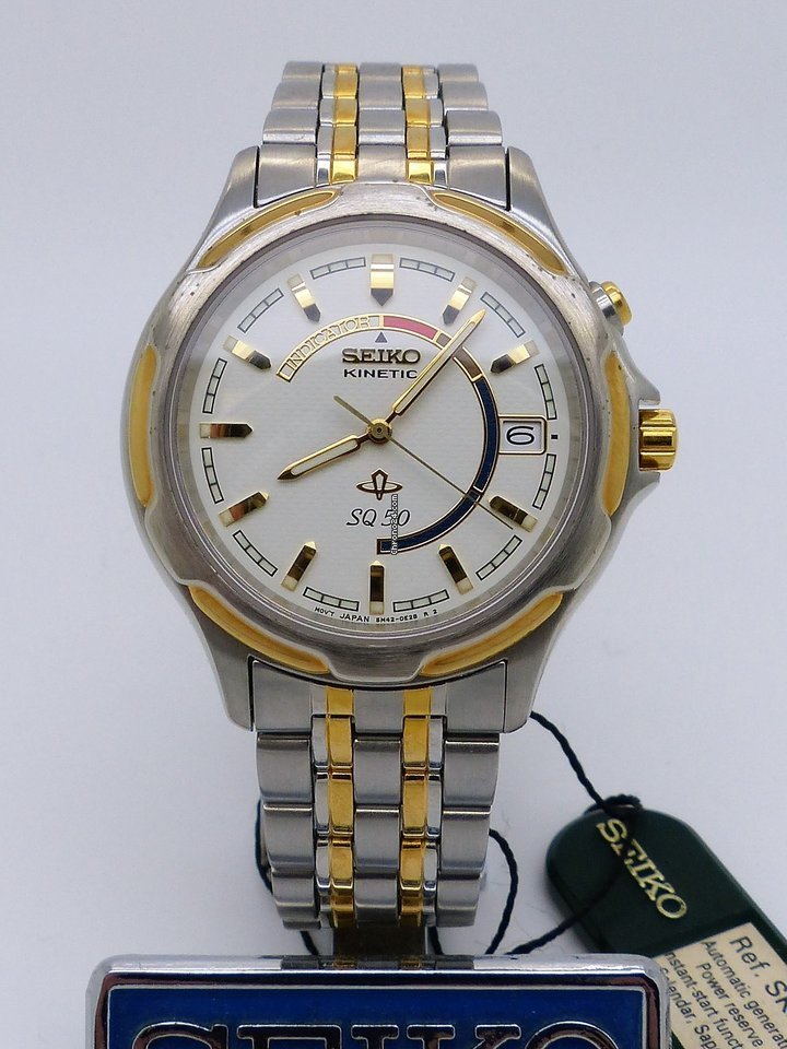 IMG_9081 Seiko Kinetic Mens watch Unisex Quartz Steel SKH181P1 Replica 4