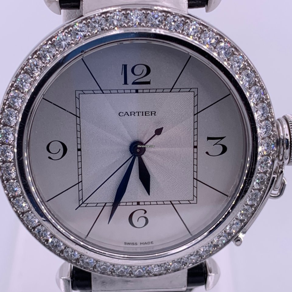 Cartier Pasha Automatic White gold WJ1116M9 Replica 4