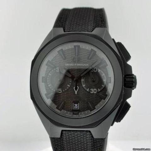 IMG_9081 Girard Perregaux Chrono Hawk Mens watch Unisex Automatic Ceramic 49970-32-635-FK6A Replica 4