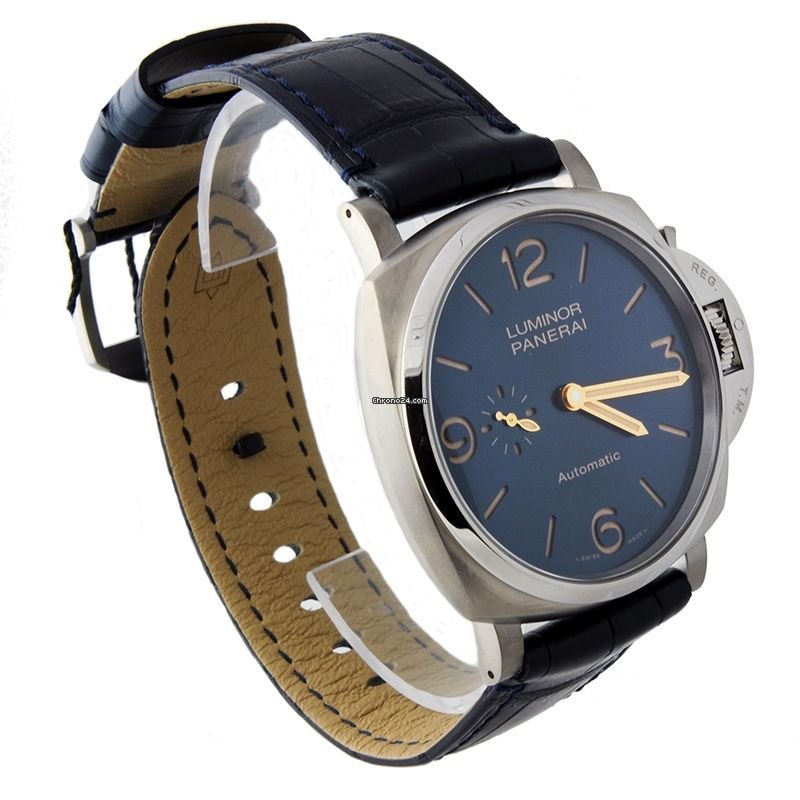 IMG_9081 Panerai Luminor Due Mens watch Unisex Automatic Titanium PAM00729 Replica 4