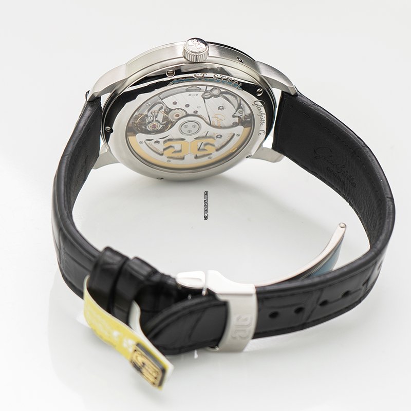 IMG_9081 Glashutte Original Senator Observer Mens watch Unisex Automatic Steel 100-14-05-02-04 Replica 4