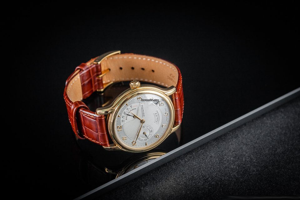 IMG_9081 Zenith Elite Power Reserve Mens watch Unisex Manual winding Yellow gold 30.0240.655 Replica 4