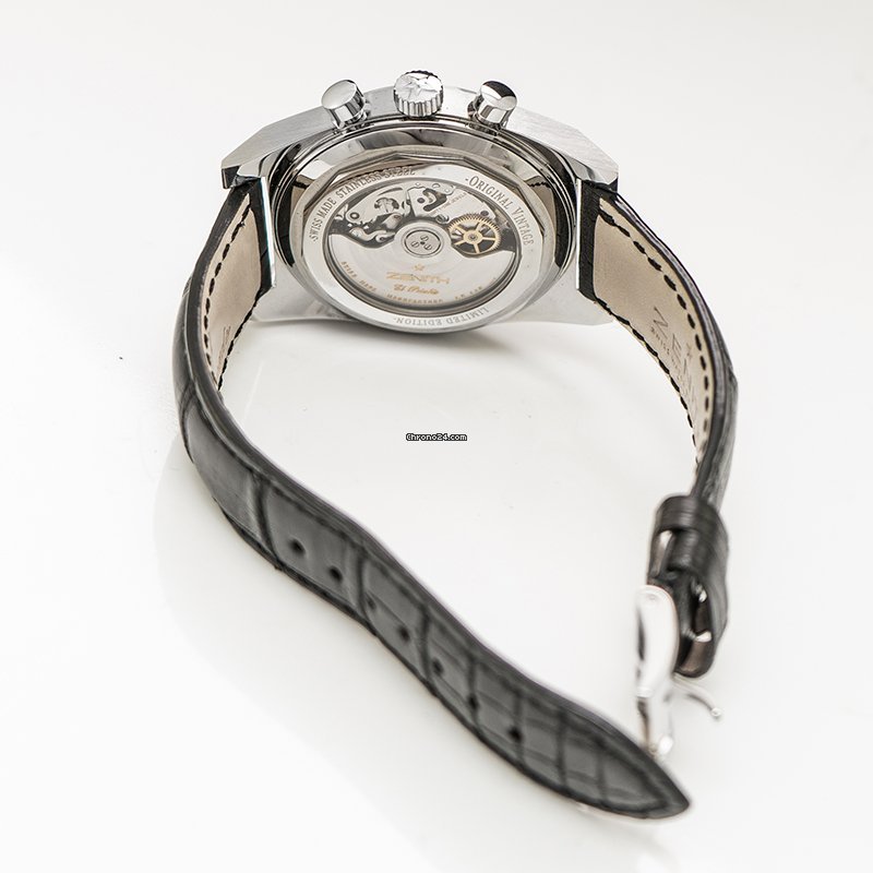Zenith El Primero New Vintage 1969 Mens watch Unisex Automatic 03.1969.469 21.C490 Replica 4