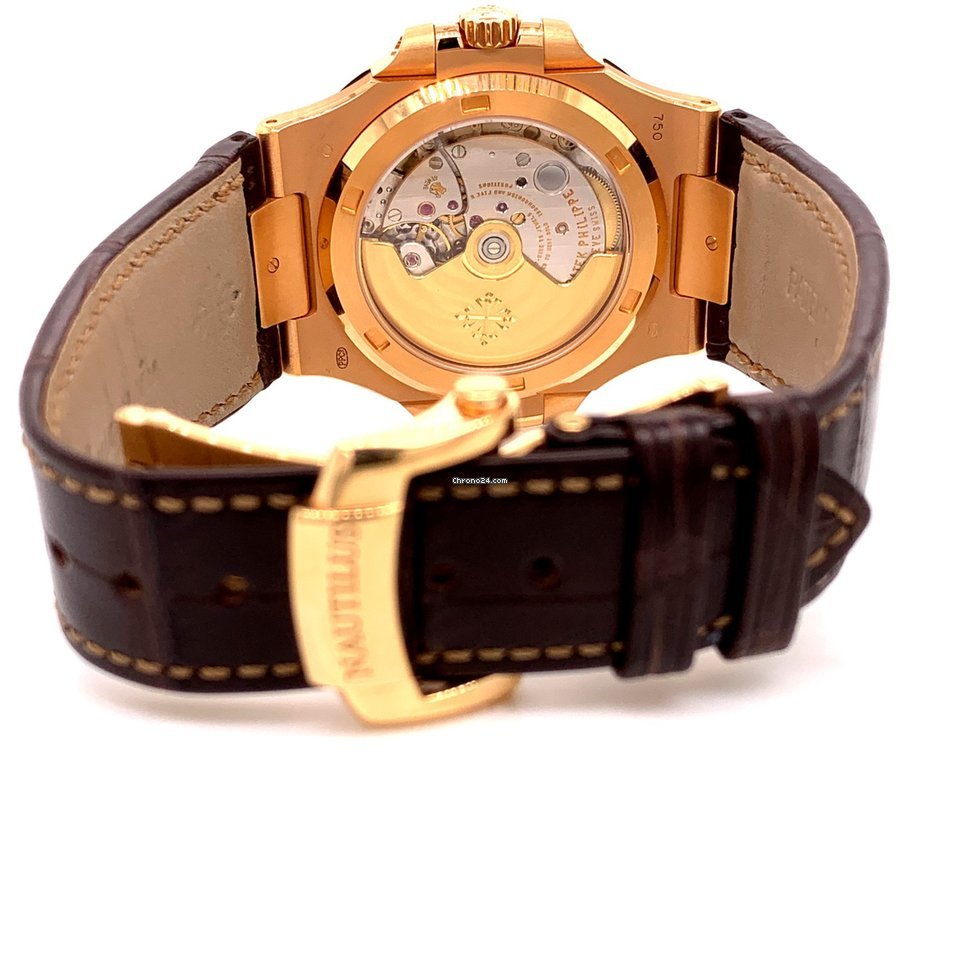 Patek Philippe Nautilus Mens watch Unisex Automatic Rose gold 5711R Replica 4