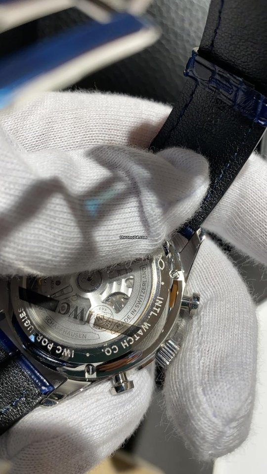IWC Portuguese Chronograph Mens watch Unisex Automatic Steel IW371605 Replica 4