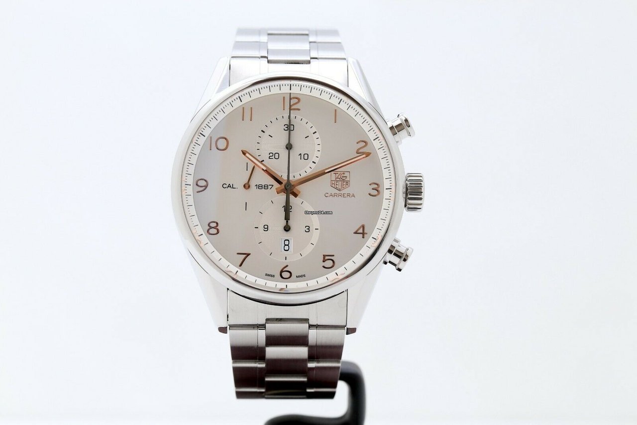 TAG Heuer Carrera Calibre 1887 Automatic Steel CAR2012 Replica 4