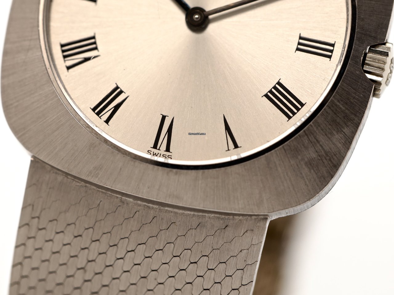 Patek Philippe Vintage Mens watch Unisex Manual winding White gold 3543 2 Replica 4