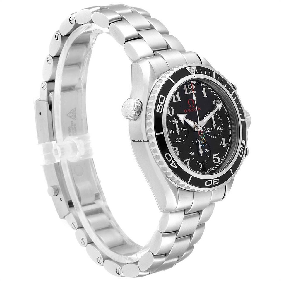 IMG_9081 Omega Seamaster Planet Ocean Chronograph Mens watch Unisex Automatic Steel 222.30.38.50.01.003 Replica 4