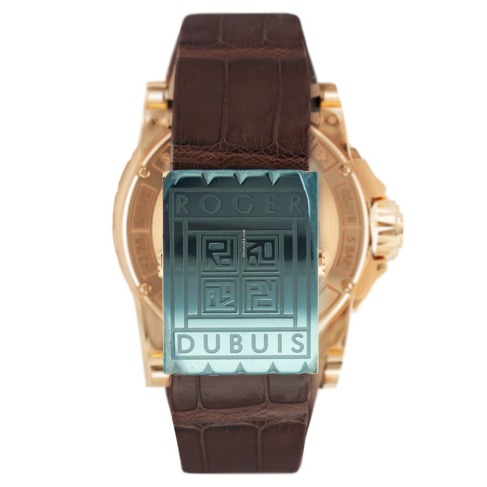 IMG_9081 Roger Dubuis Excalibur Mens watch Unisex Automatic Rose gold RDDBEX0258 Replica 4
