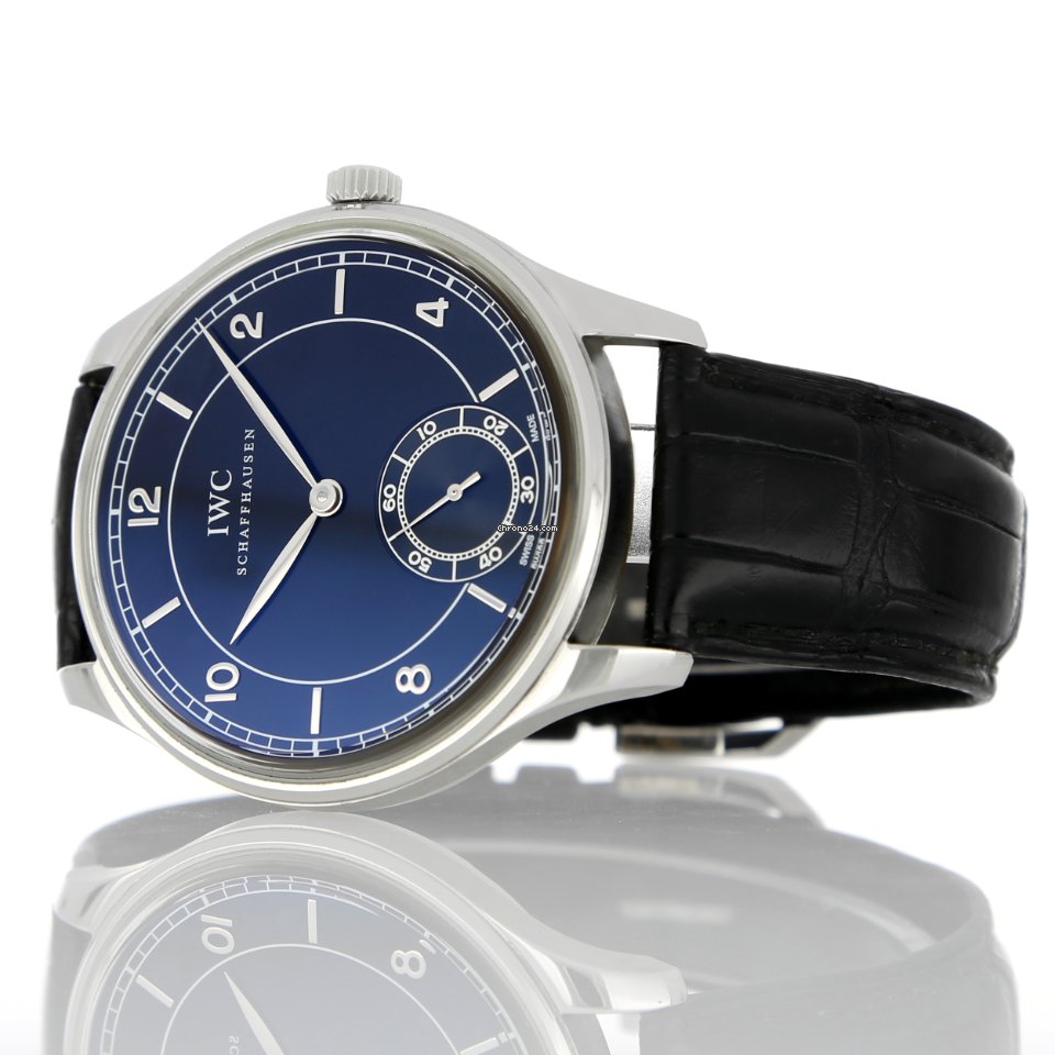 IMG_9081 IWC Portuguese Hand-Wound Manual winding Steel 544501 Replica 4